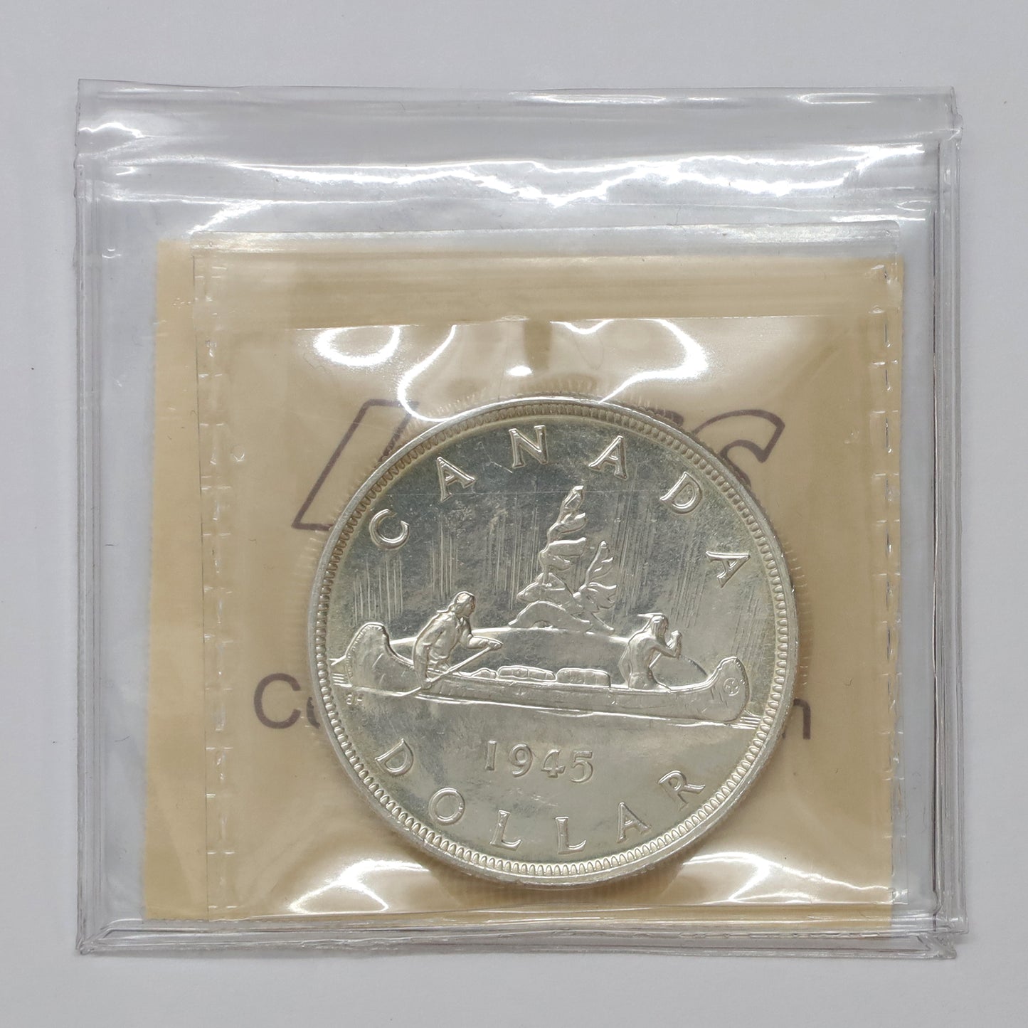1945 Canada Dollar ICCS Certified MS62 (Marks)