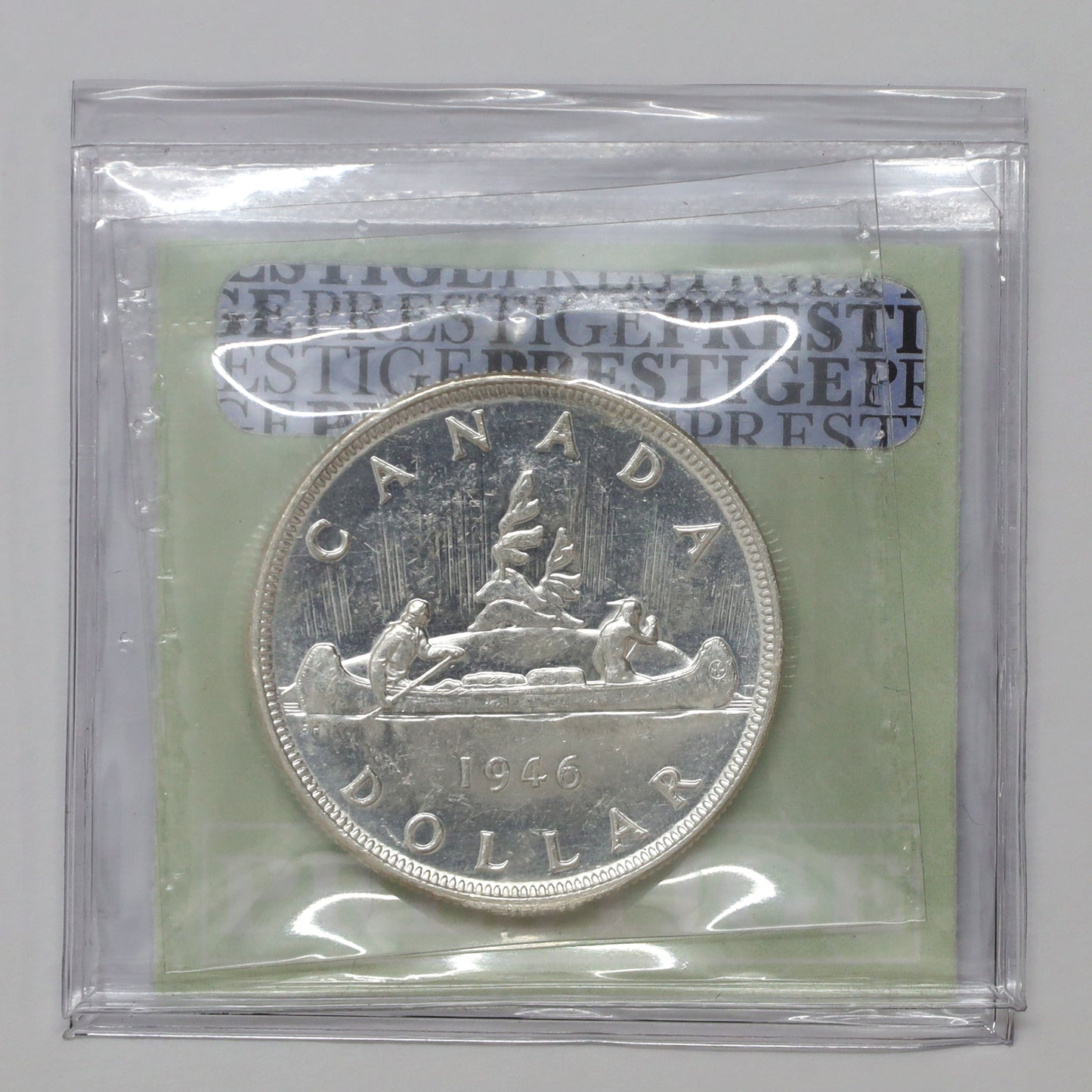 1946 Canada Dollar Prestige Certified MS62 (Scratches)