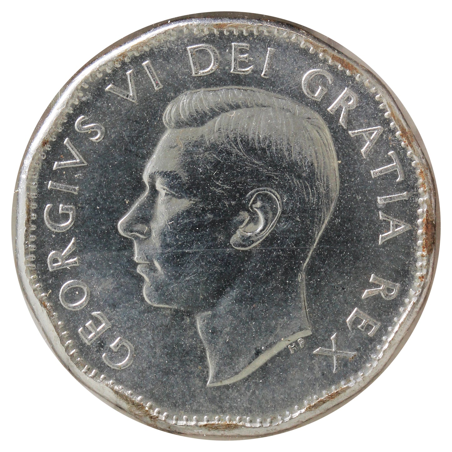 1951 Canada 5-cents Brilliant Uncirculated (MS-63) Corrosion