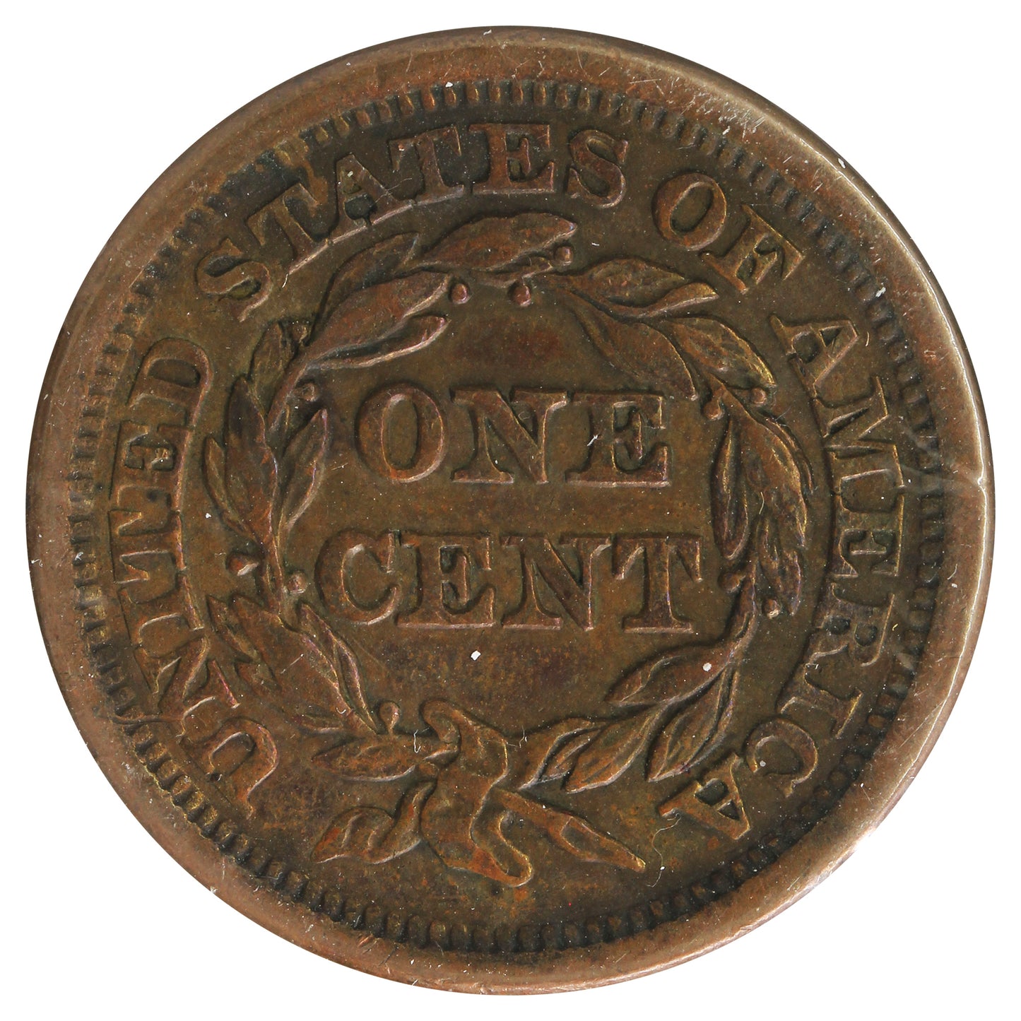 1855 USA Cent (Cleaned)