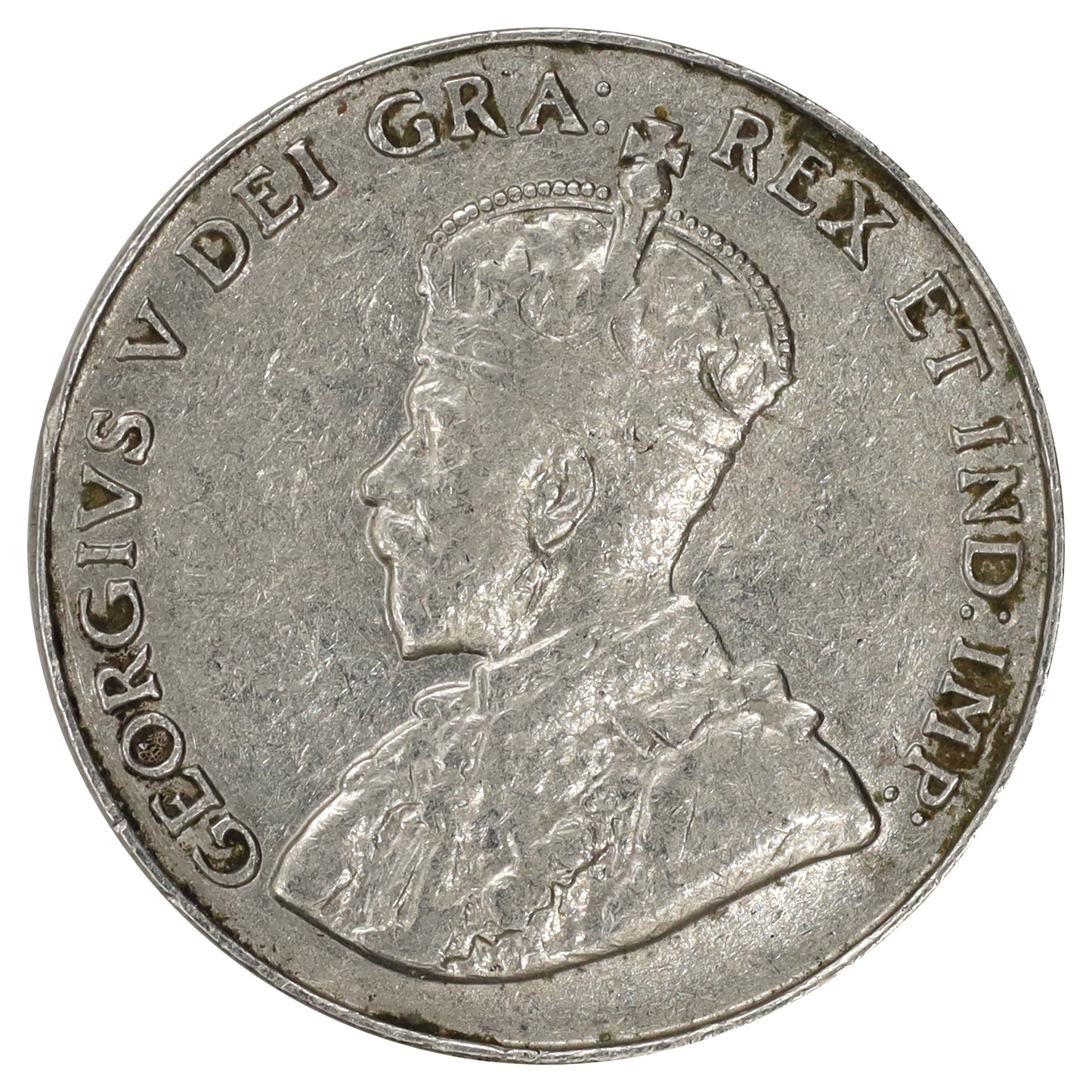 1932 Canada 5-cents VF-EF (VF30) Scratched, marks, or impaired
