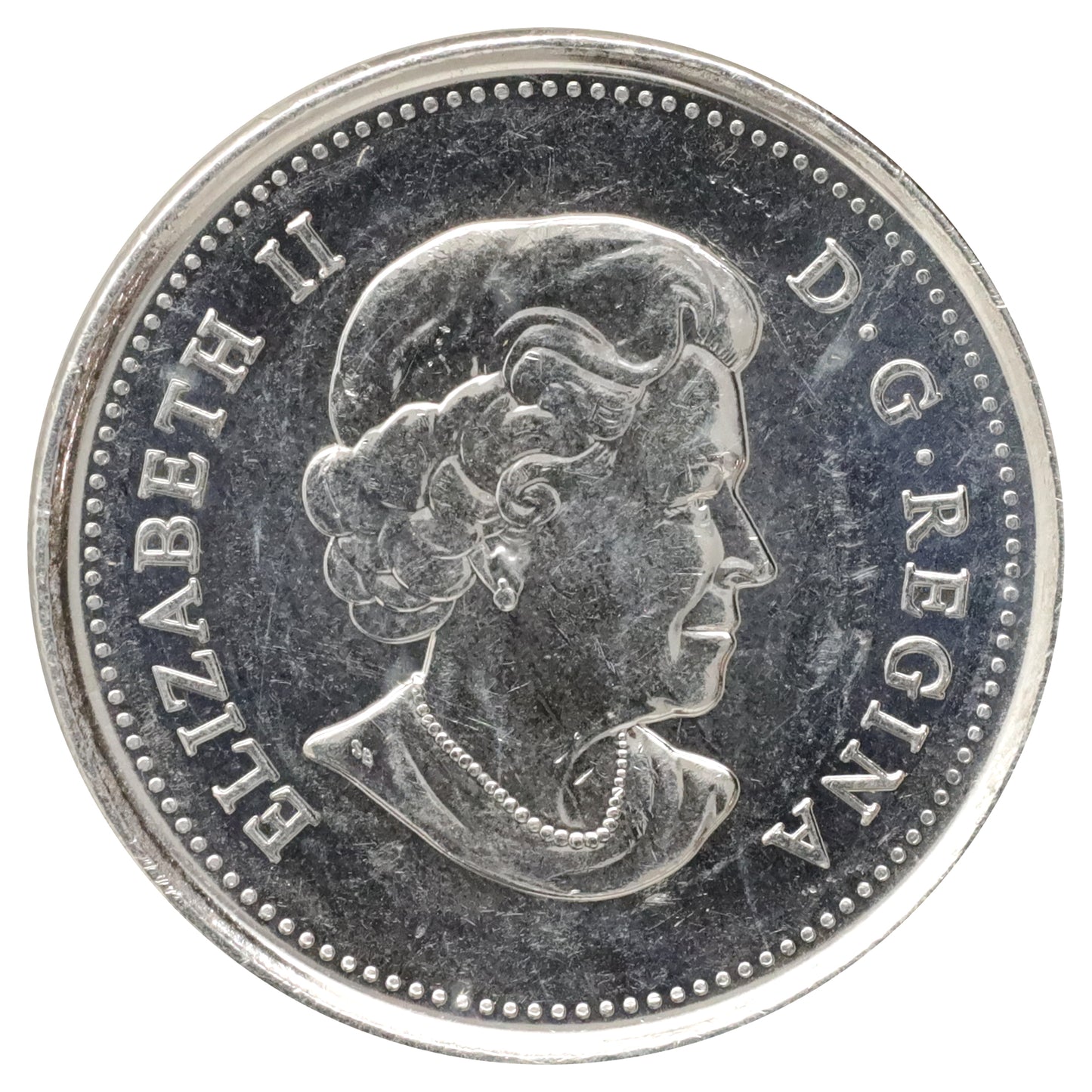 2012 Oh Canada 25-cents Brilliant Uncirculated (MS63) Scratched, marks, or impaired