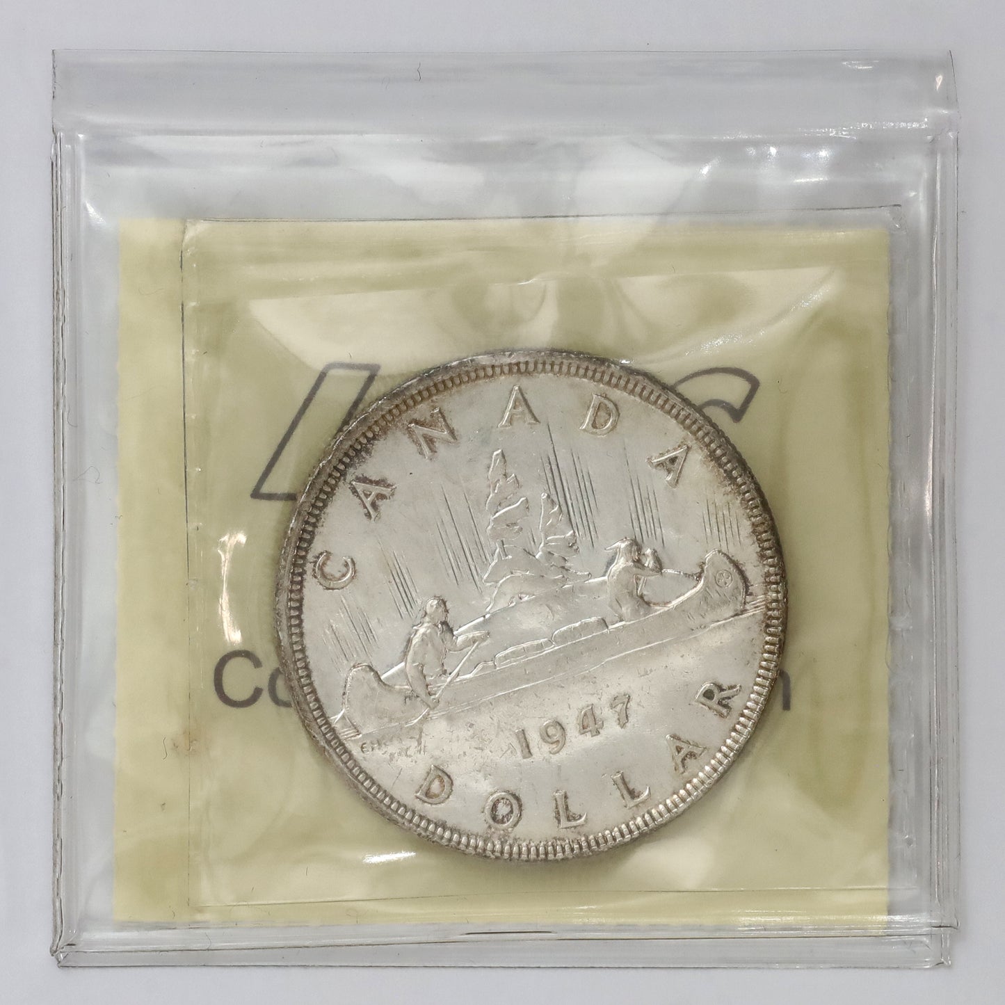 1947 Blunt 7 Canada Dollar ICCS Certified MS62 (lightly toned)