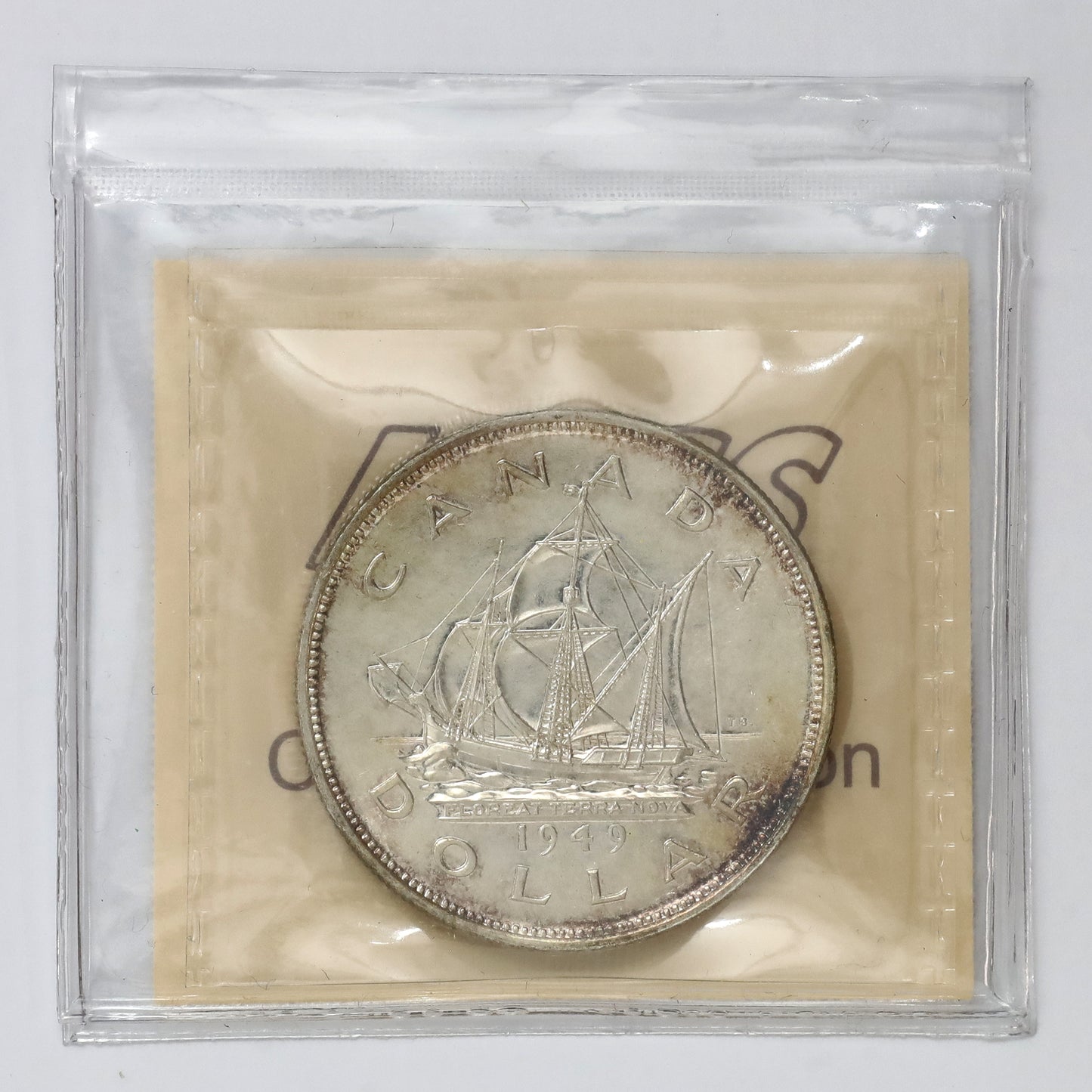 1949 Canada Dollar ICCS Certified MS65 (lightly toned)