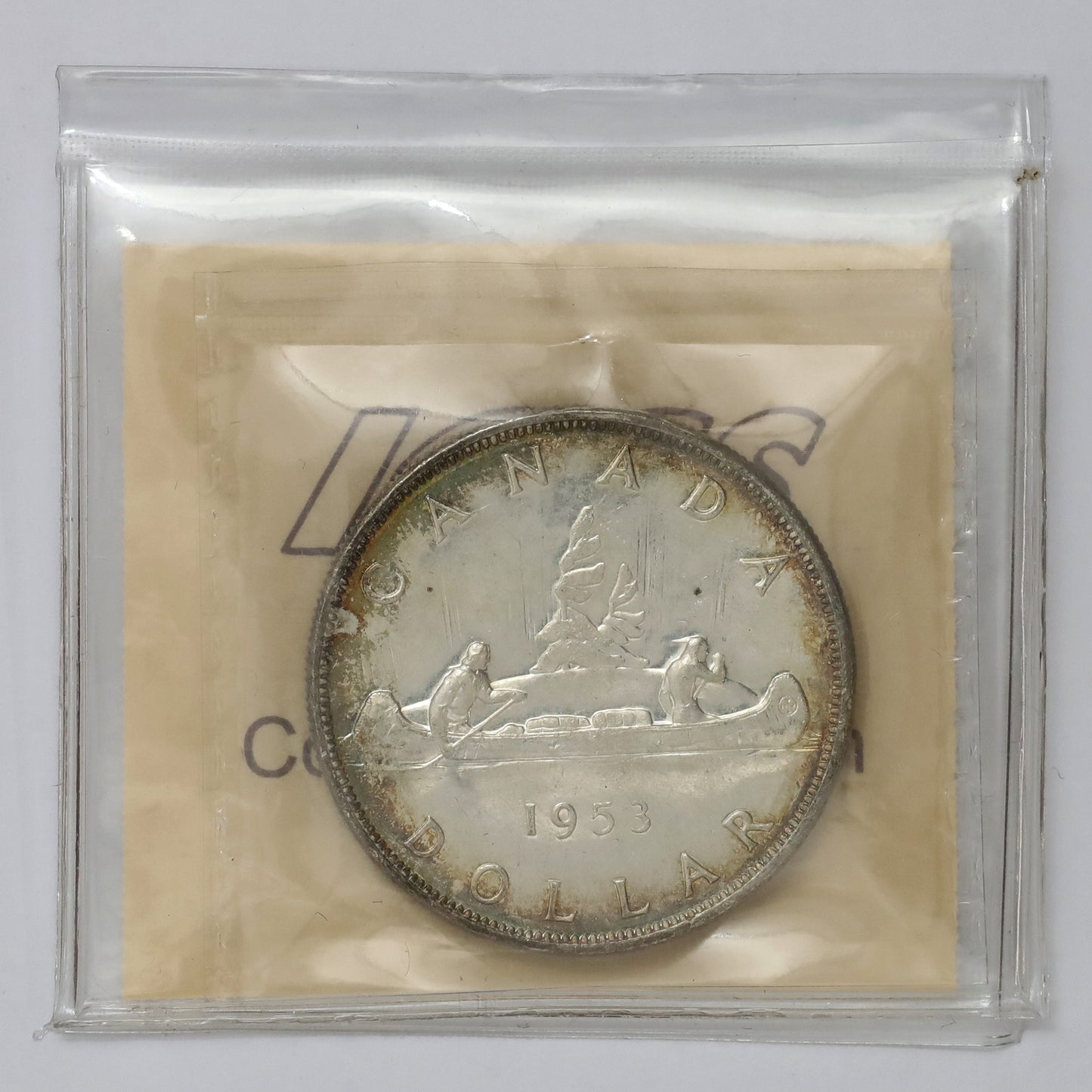 1953 SF Canada Dollar ICCS Certified MS63 (toned)