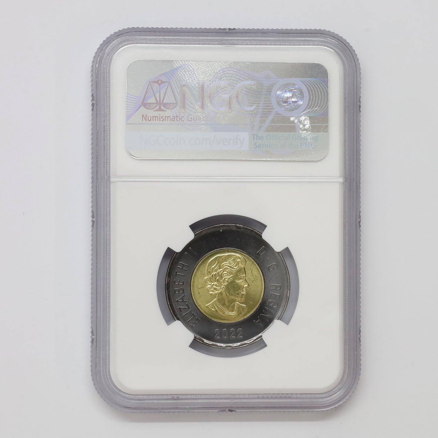2022 Black Ring Canada Two Dollars NGC Certified MS65