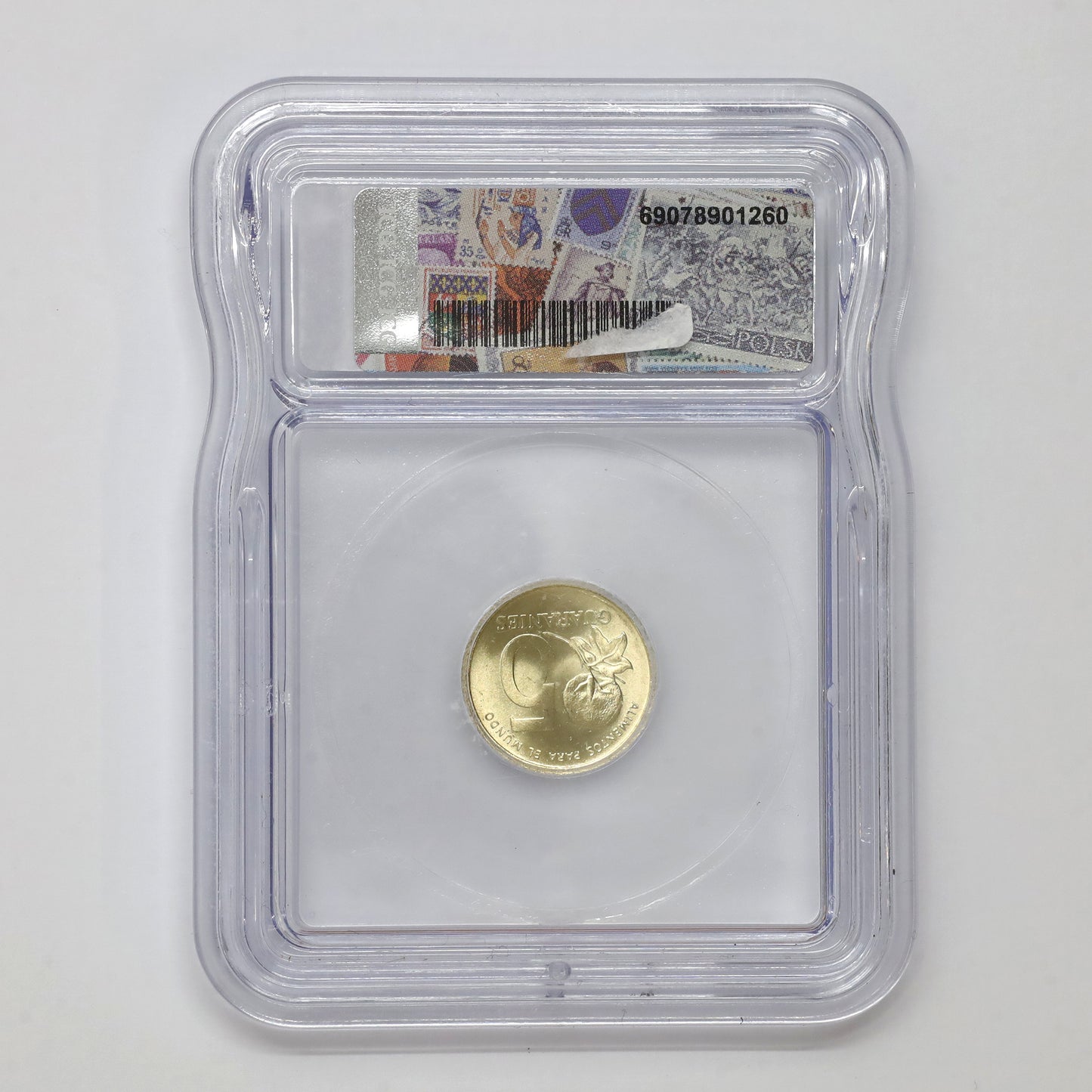 Paraguay 1992 5 Guaranies ICG Certified Genuine