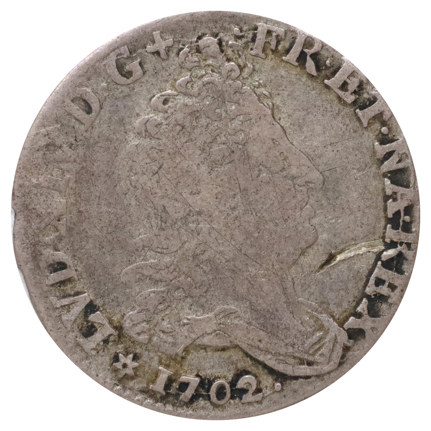 France 1702 BB Louis XIV 10 Sols (DOD)