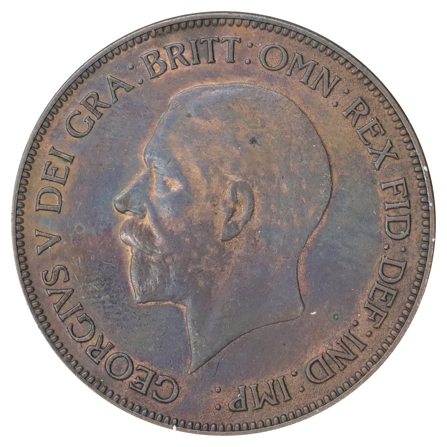 Great Britain 1934 Penny AU-UNC (AU55) DOD