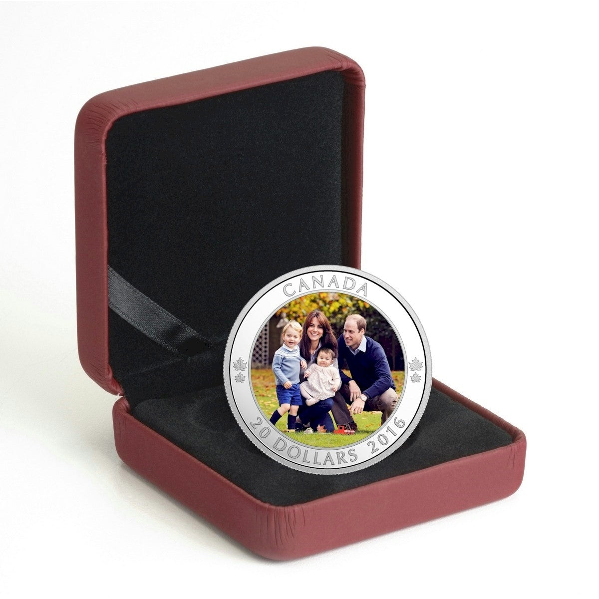 RDC 2016 Canada $20 A Royal Tour Fine Silver (No Tax) impaired