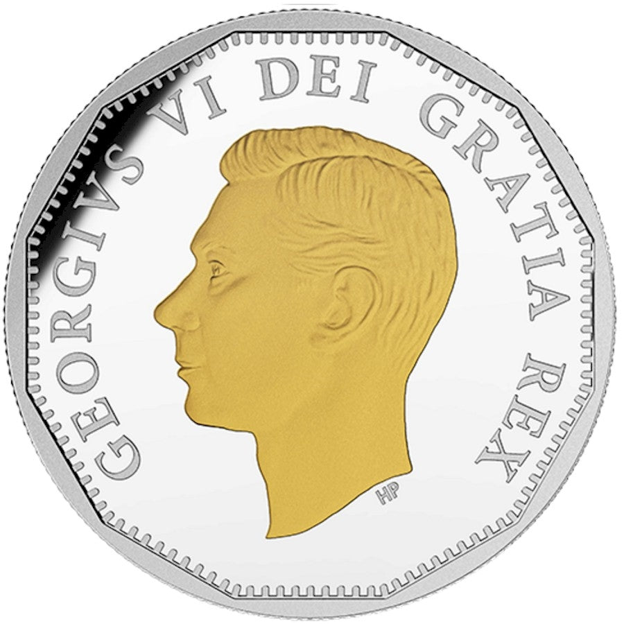 RDC 2015 5-cent Canadian Nickel Legacy - Identification of Nickel (No Tax) - impaired
