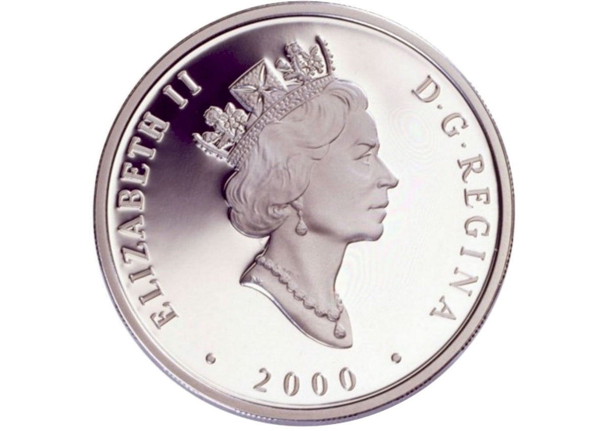 RDC 2000 Canada $20 Transportation Car - HS Taylor Sterling Silver (Issues)