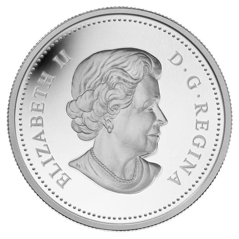 RDC 2013 Canada $3 Fishing Fine Silver Coin (No Tax) small scratch