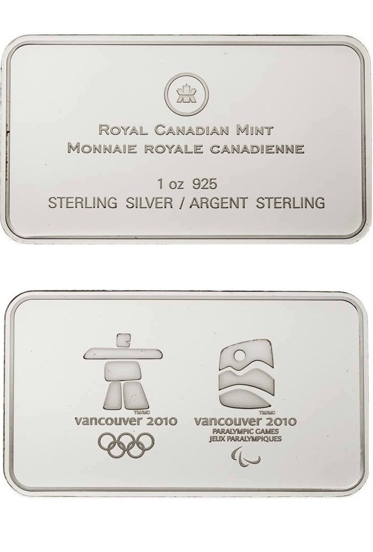 RDC 2007-2010 Canada 12-coin Vancouver Olympics Sterling Silver 25ct Set (Scuffed)