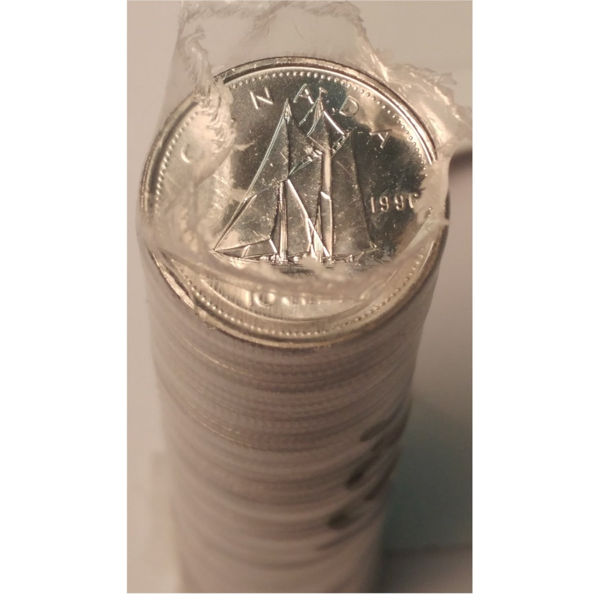 1996 Canada 10-cent Original Roll of 50pcs