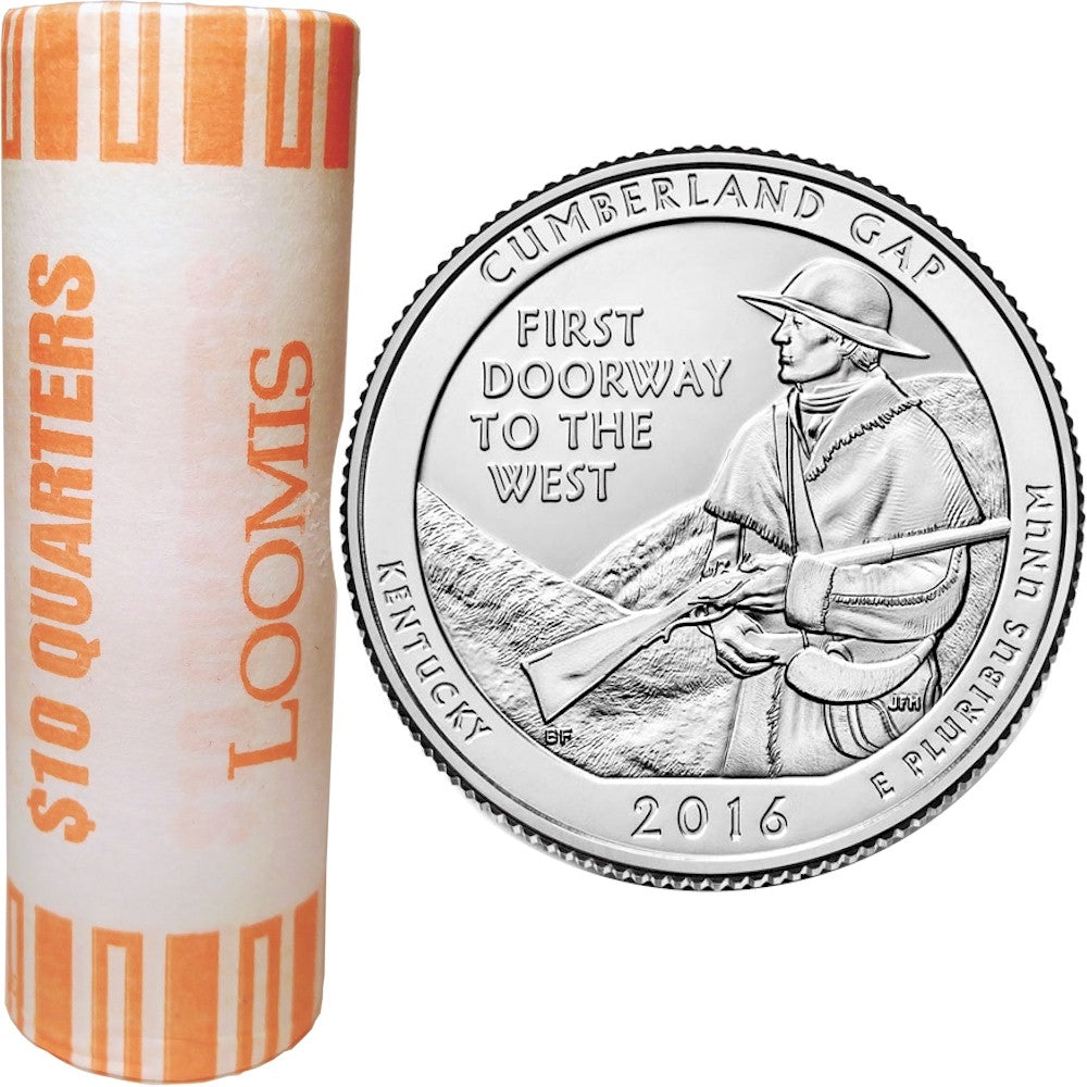 2016 US National Parks - Cumberland Gap D - Original Roll of 40 pcs