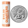 2020 D USA National Parks Quarters - America Samoa Original Roll Of 40pcs