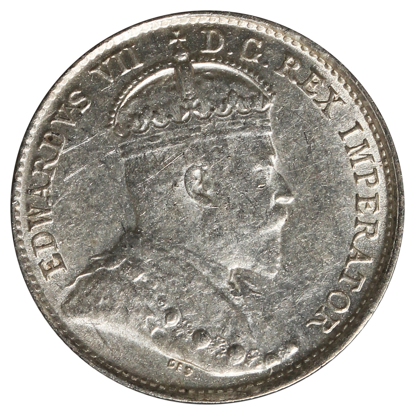 1903 Canada 5-cents EF-AU (EF-45) Scratched