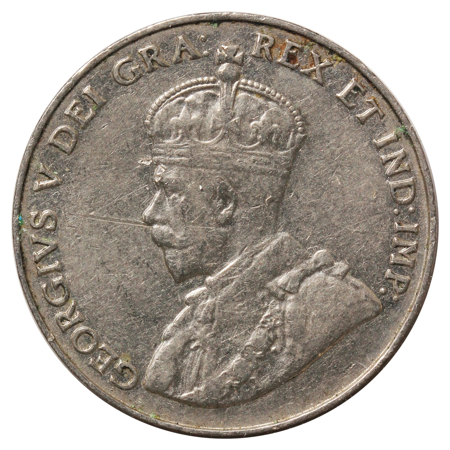 1932 Canada 5-cents Very Fine (VF20) Impaired