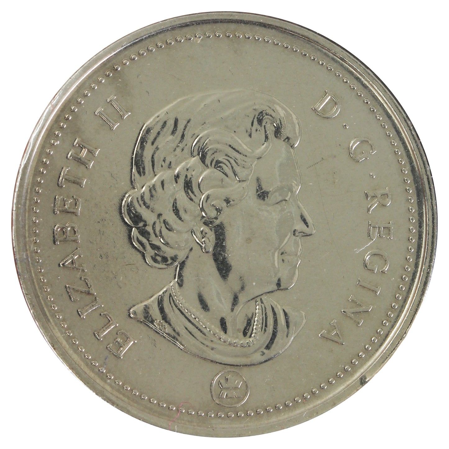 2008 Canada Coloured Birthday 25-cents Proof Like (Impaired)