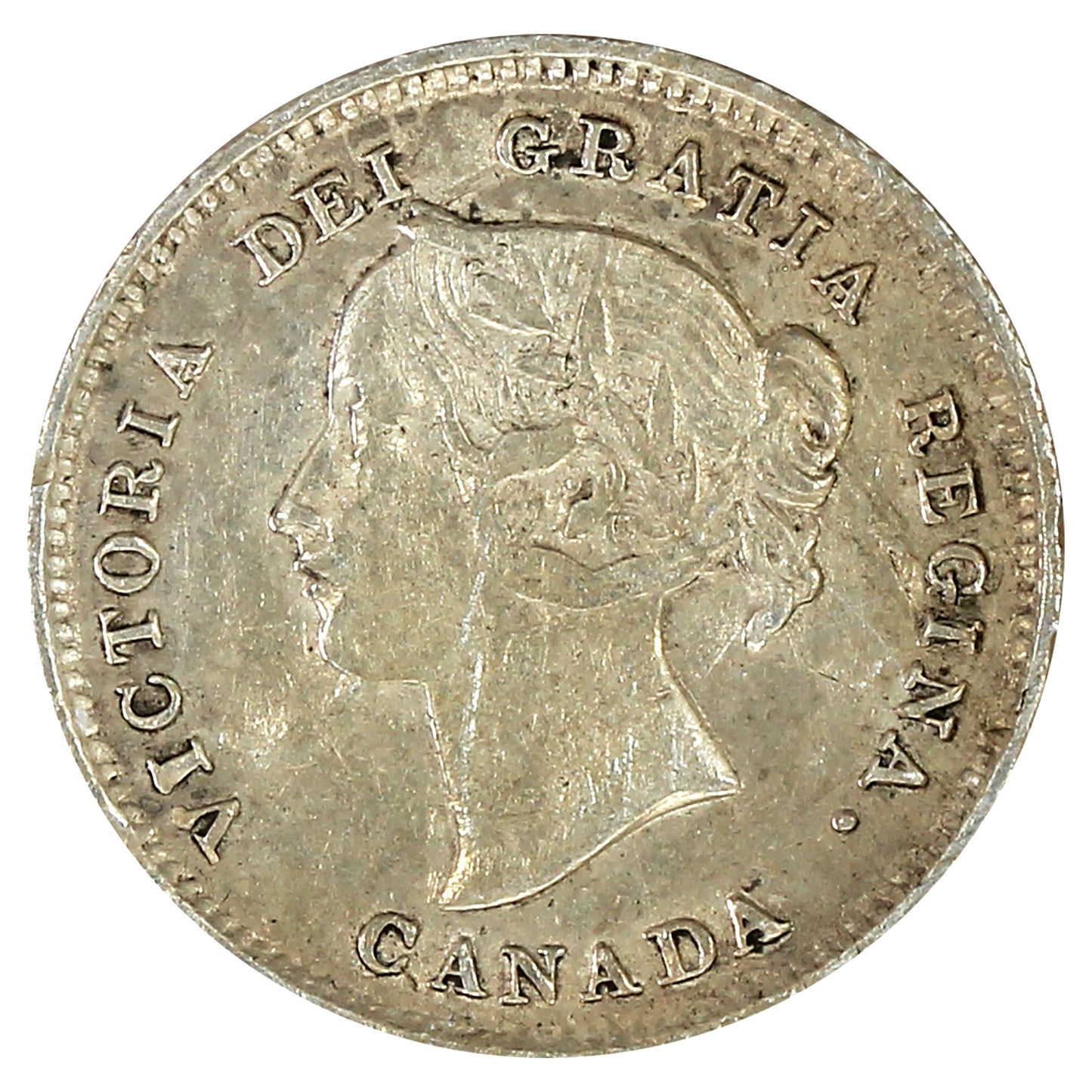 1899 Canada 5-cents VF-EF (VF30) Scratched, marks, or impaired