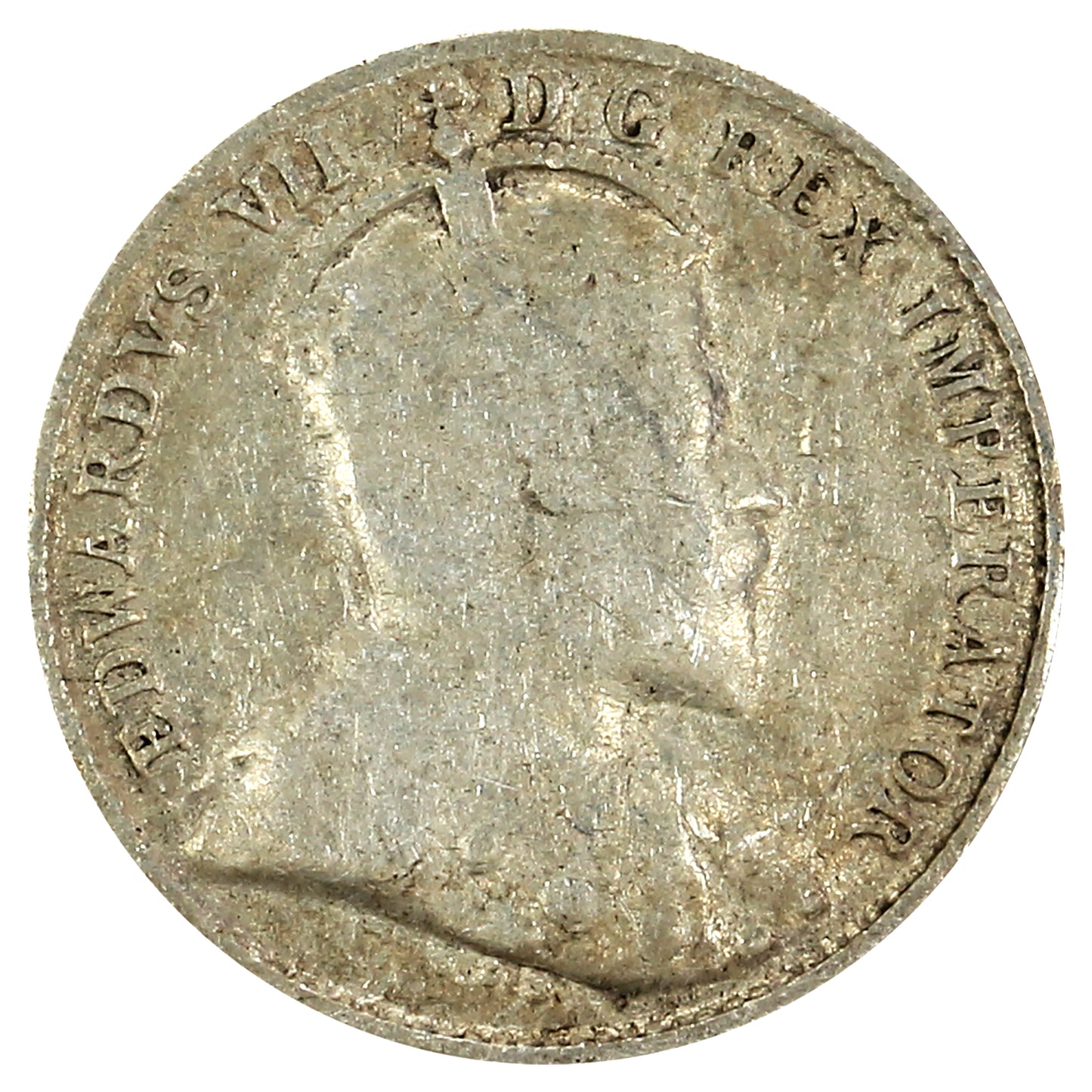 1902 Canada 5-cents VF-EF (VF30) Scratched, Cleaned, or Impaired