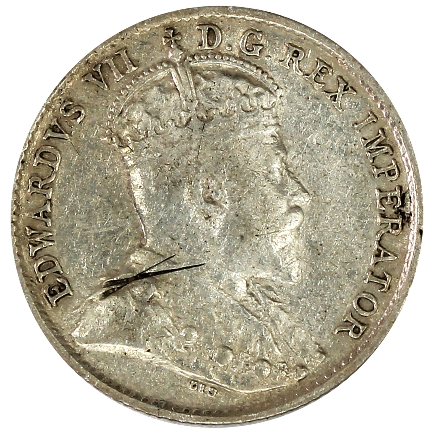 1904 Canada 5-cents Very Fine (VF20) Scratched, marks, or impaired
