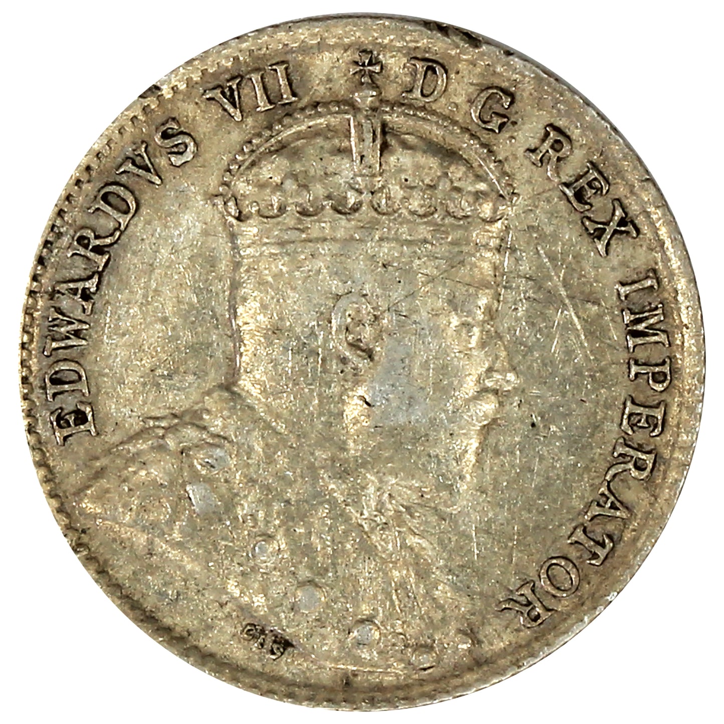1906 Canada 5-cents Extra Fine (EF40) Scratched, marks, or impaired