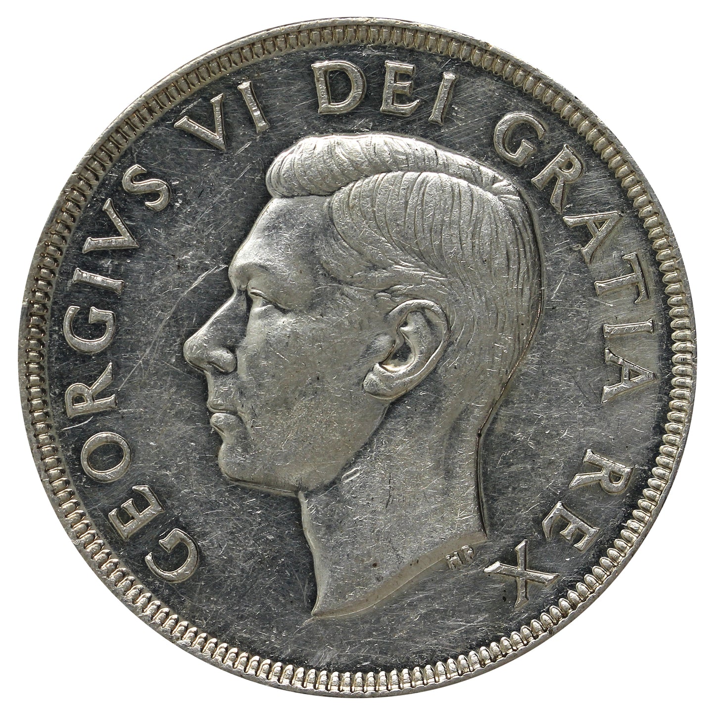 1950 SWL Canada Dollar EF-AU (EF45) Scratched, marks, or impaired