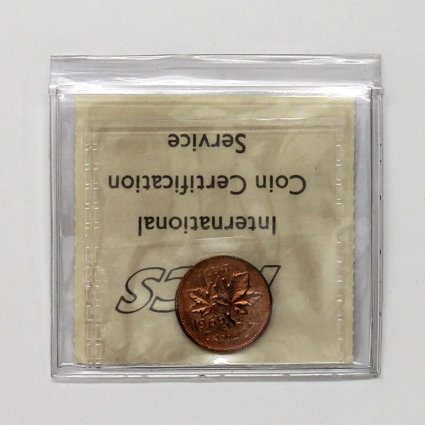 1966 Canada 1-cent ICCS Certified MS65 Red (Toned)