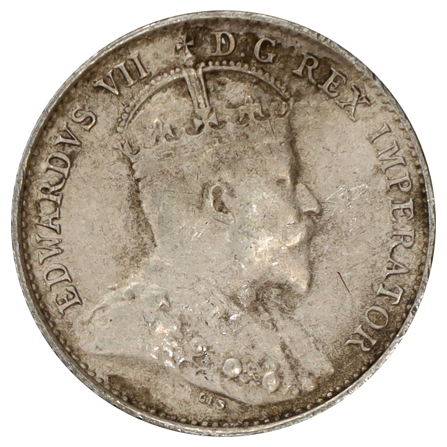 1907 Canada 5-cents VF-EF (VF30) Scratched, marks, or impaired