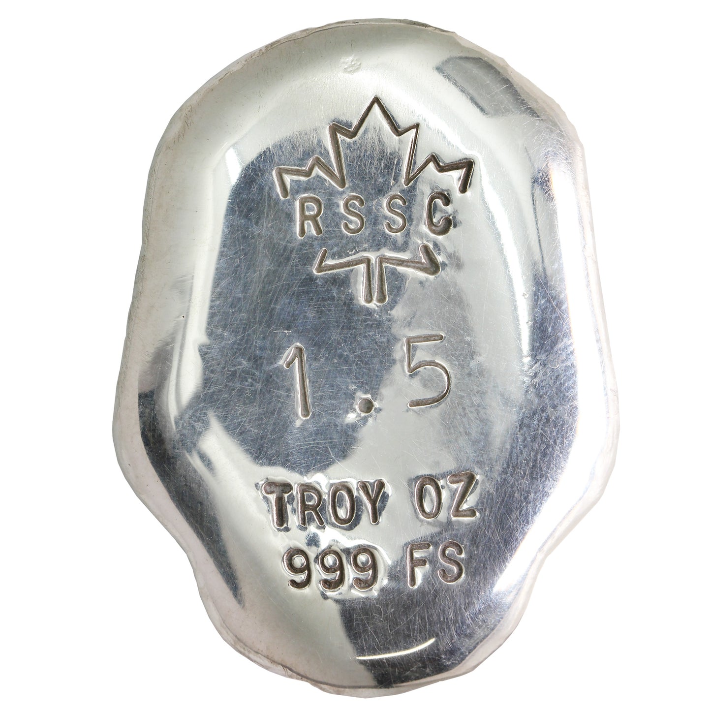 RSSC 1.5oz Egyptian Pharaoh .999 Fine Silver Bar (No Tax)