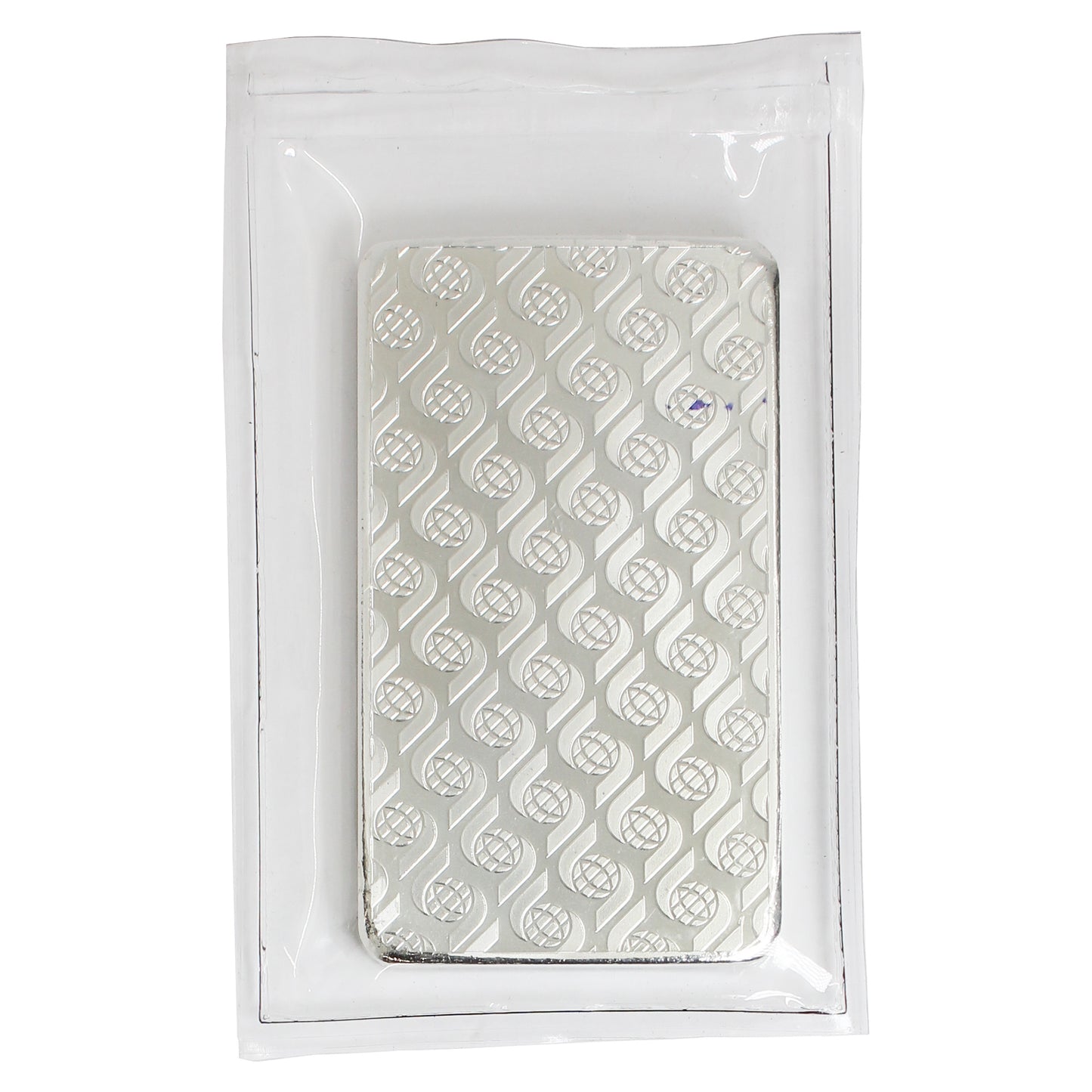 Scotiabank 10oz Repeated Logo Back .999 Fine Silver Bar (No Tax) Light Toning
