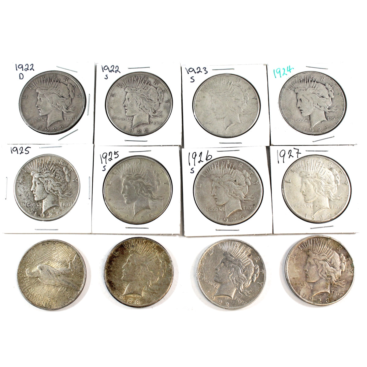 Scrap USA Peace Dollars (from 1922 to 1927)