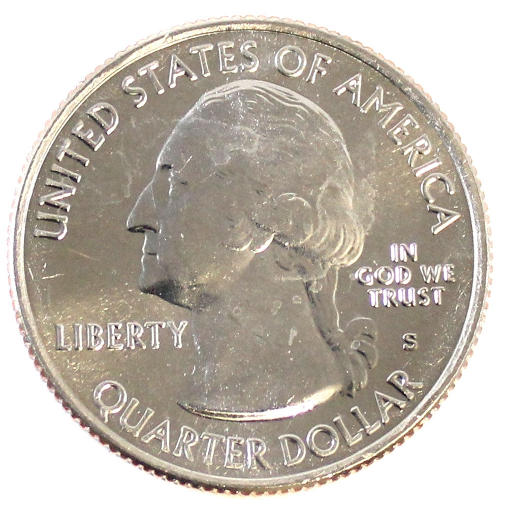 2012-S El Yunque USA National Parks Quarter Uncirculated (MS60)