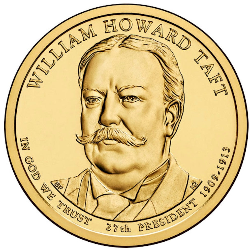 2013-P USA Presidential Dollar - William Howard Taft Uncirculated (MS60)