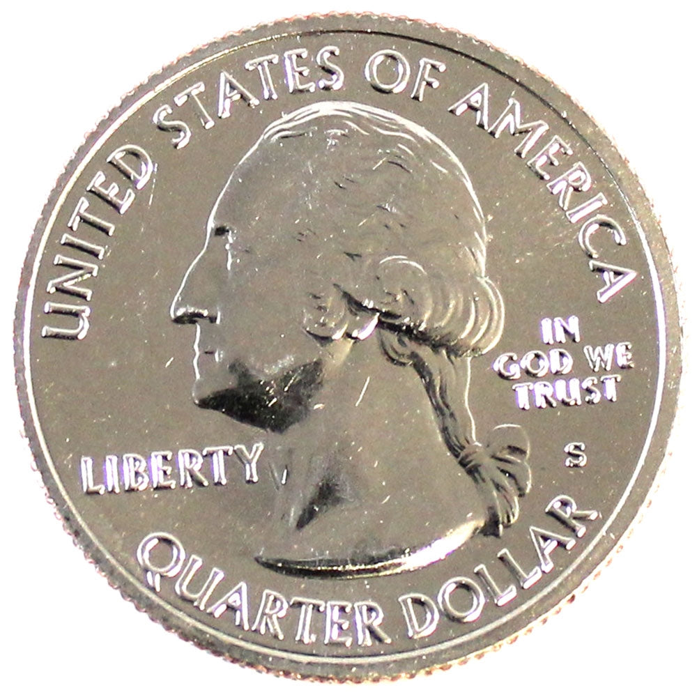 2015-S Saratoga USA National Parks Quarter Uncirculated (MS60)