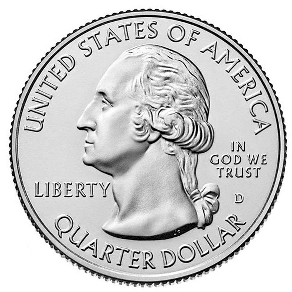 2018-D Voyageurs USA National Parks Quarter Uncirculated (MS60)