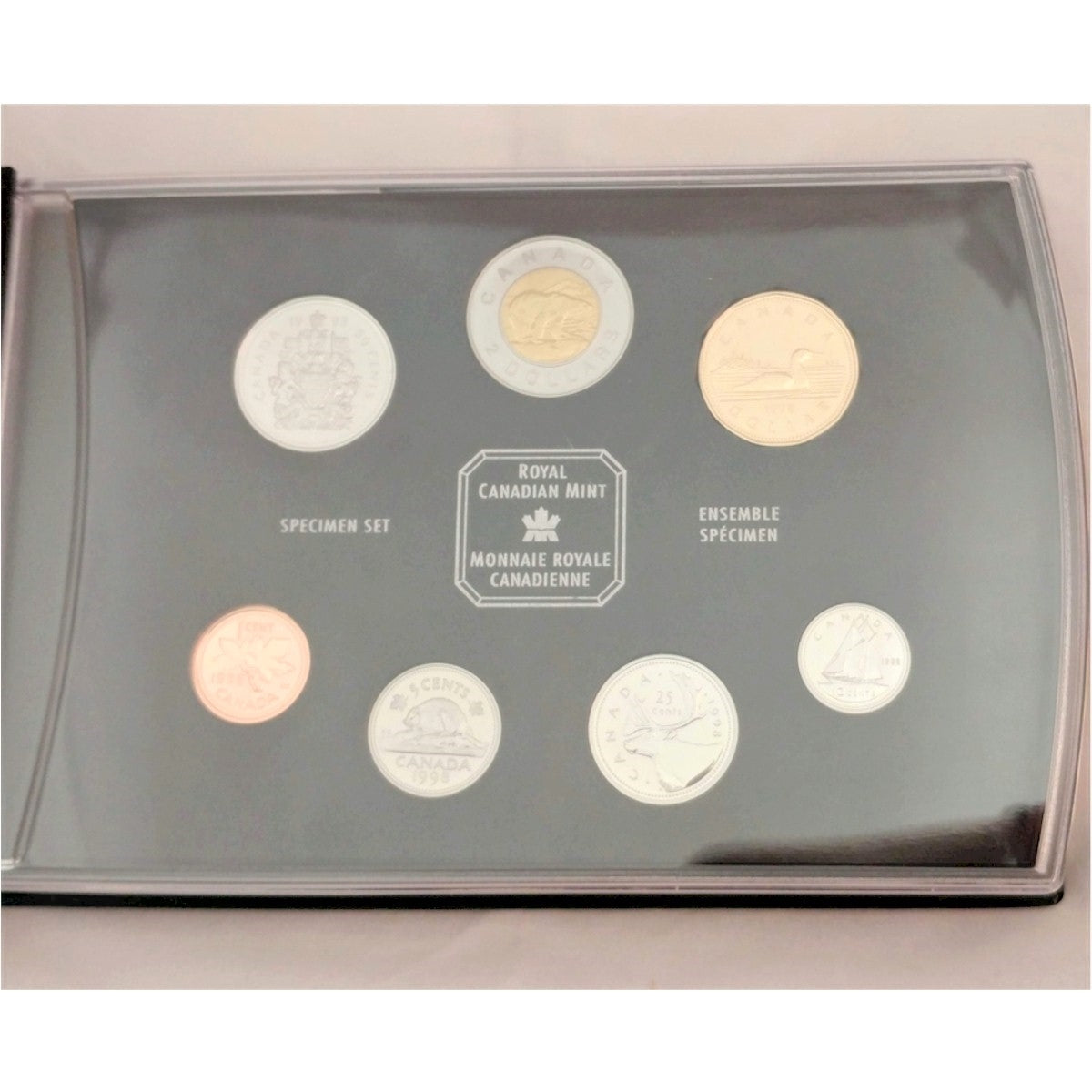 1998 Canada Specimen 7-coin Set