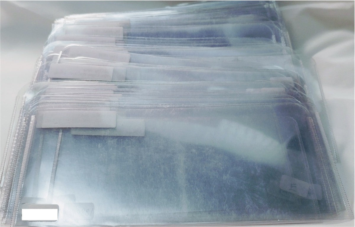 100 x Gently Used Plastic Bill Holders (mainly medium or large size)