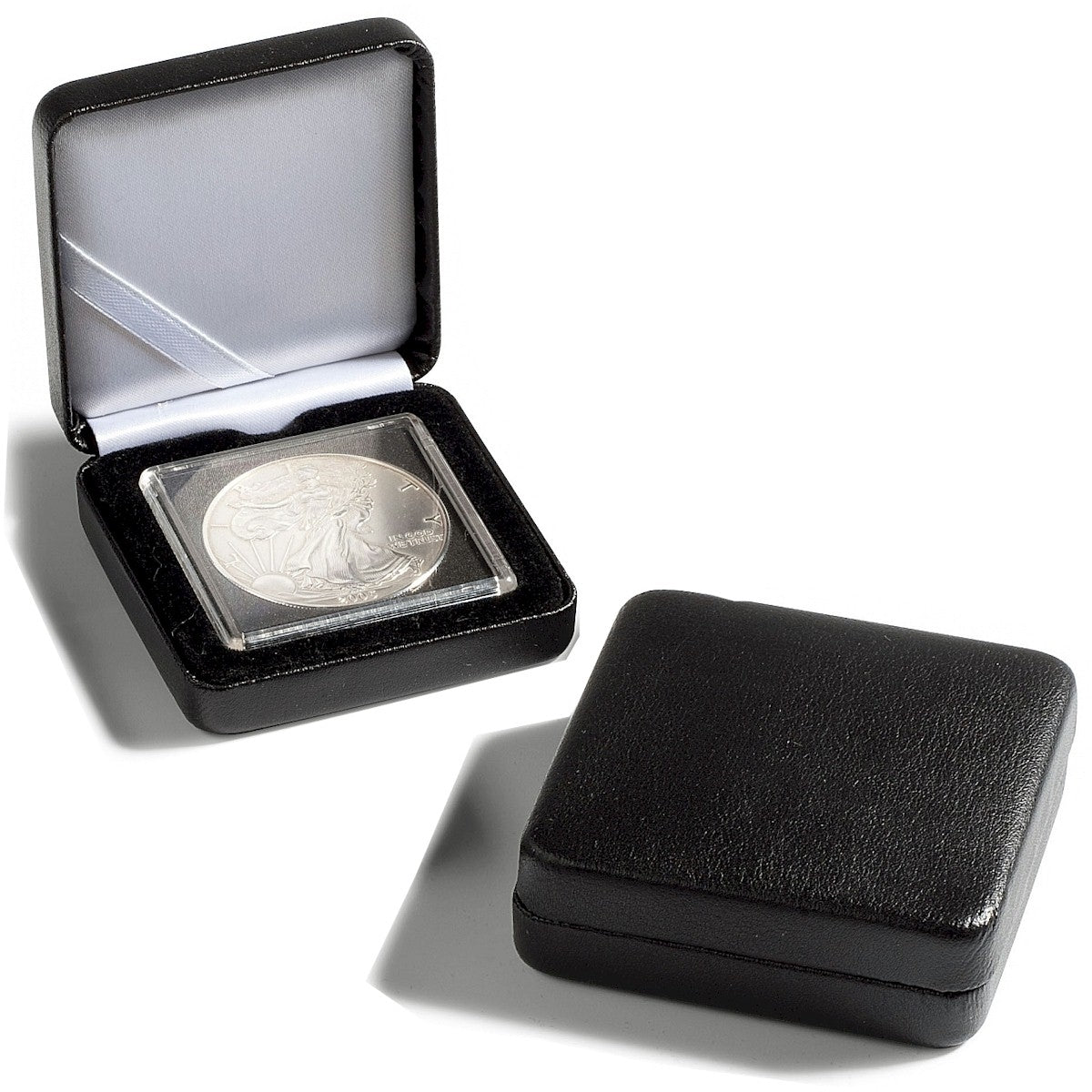 Numis Quadrum Square Coin Display Box for square capsule NobileQ50