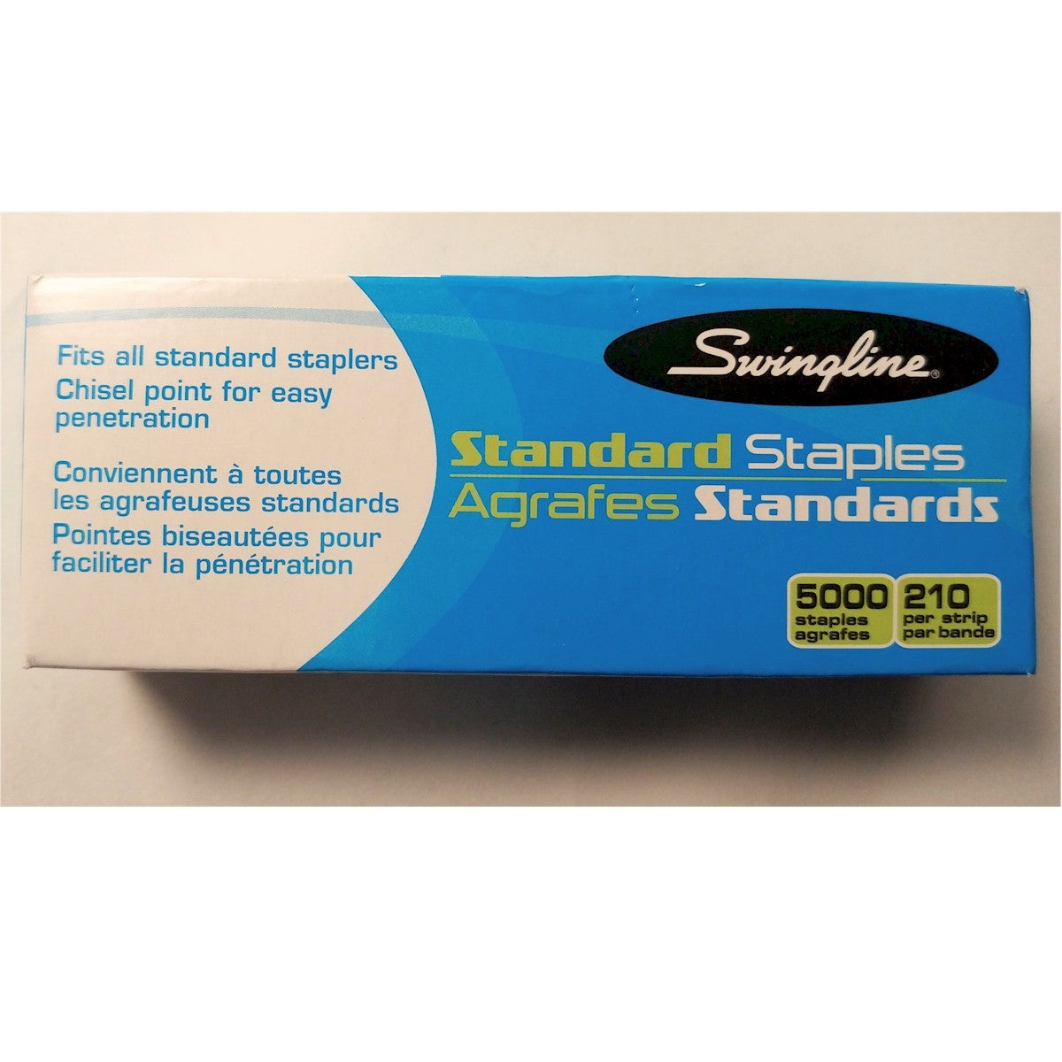 Swingline Chisel Point Staples for Large Self Crimping Stapler Box of 5000