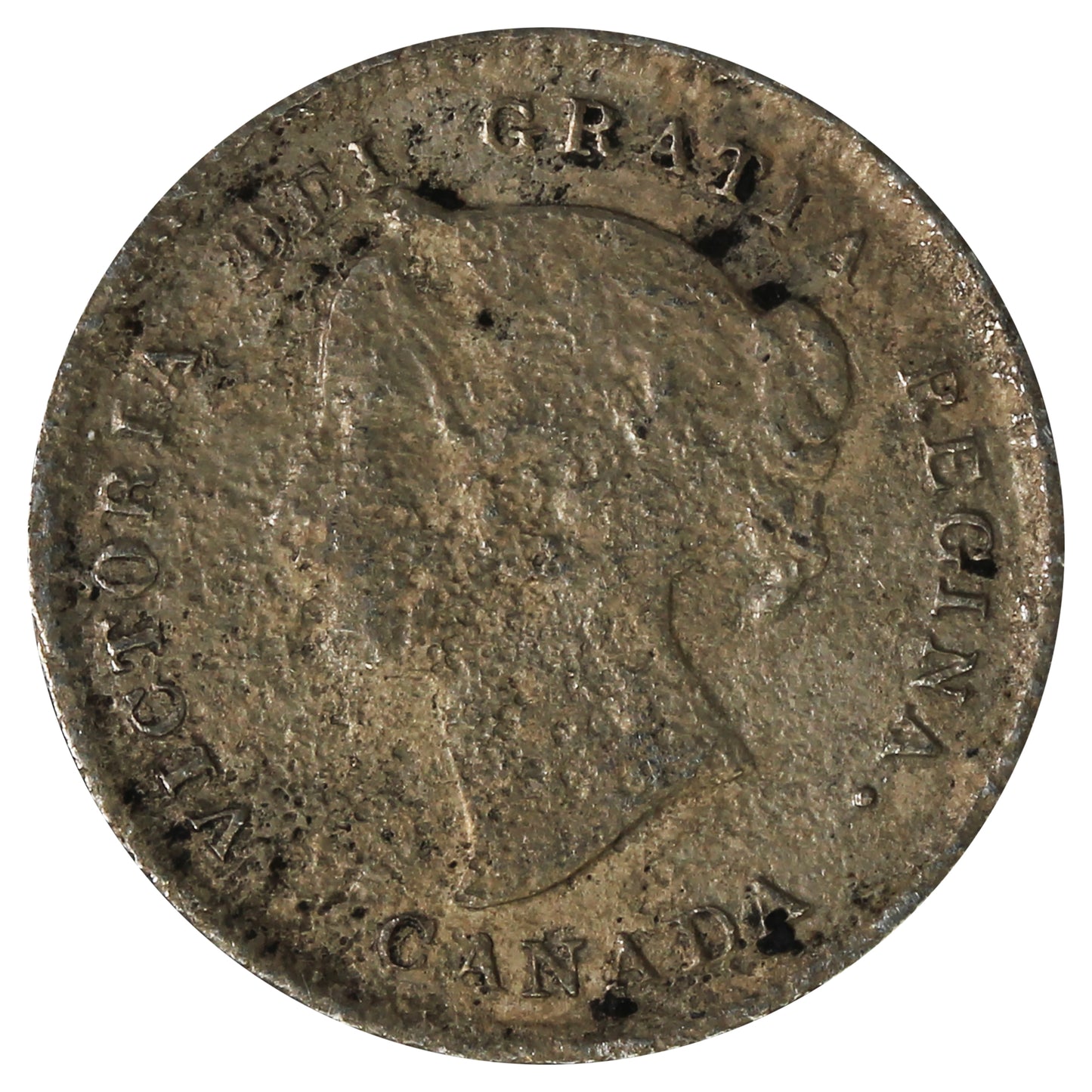 1894 Canada 5-cents Very Fine (VF20) Impaired