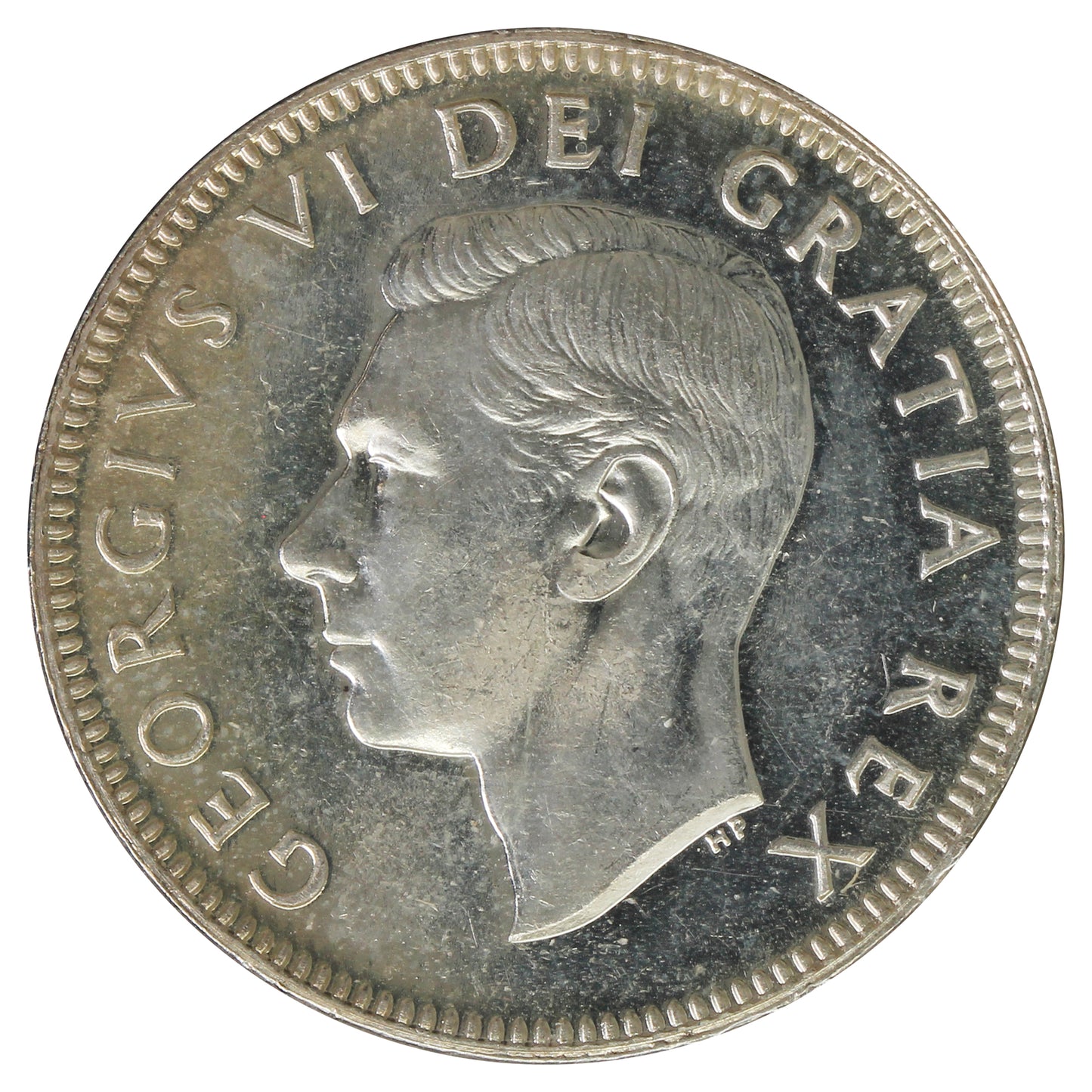 1948 Canada 25-cents UNC+ (MS62) Toned