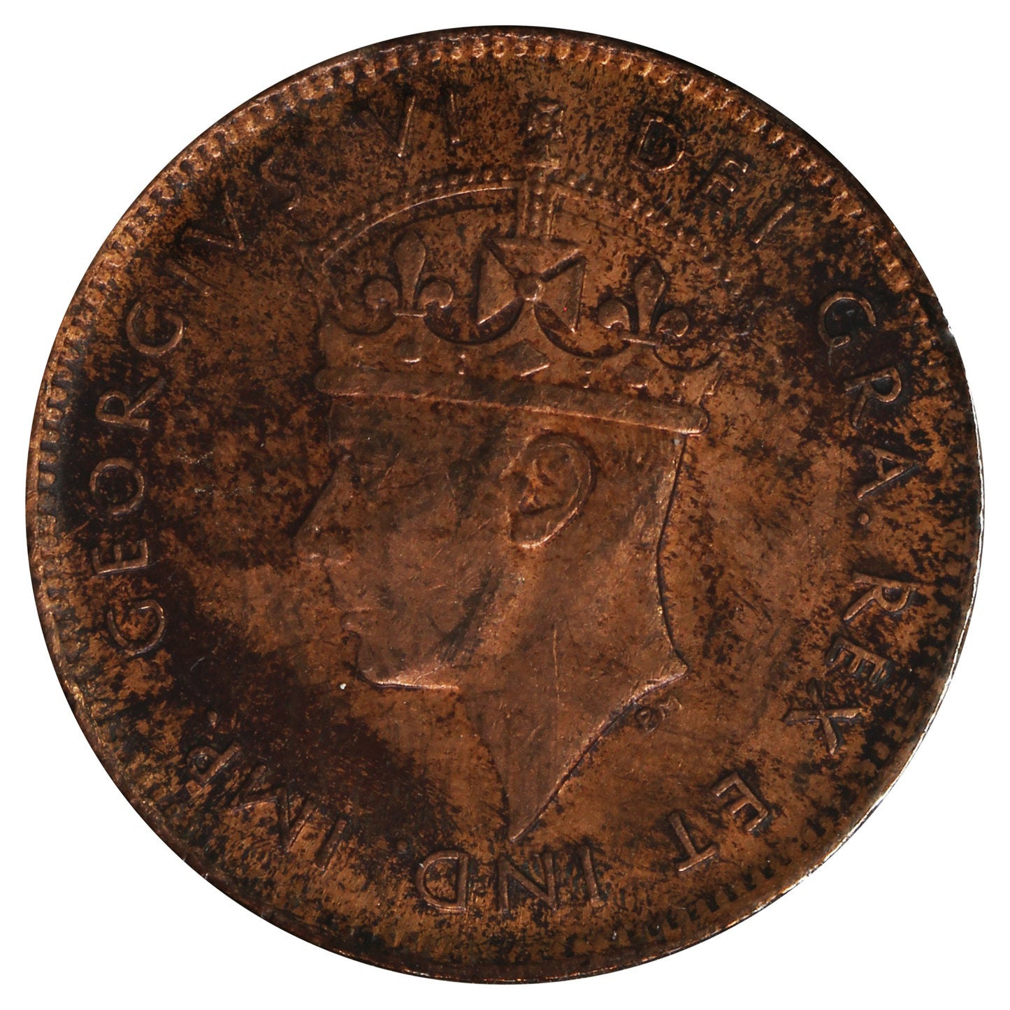 1941 Newfoundland 1-cent UNC+ (MS62) Toned