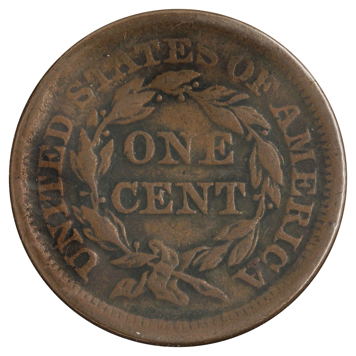 1856 USA Cent (Bent)