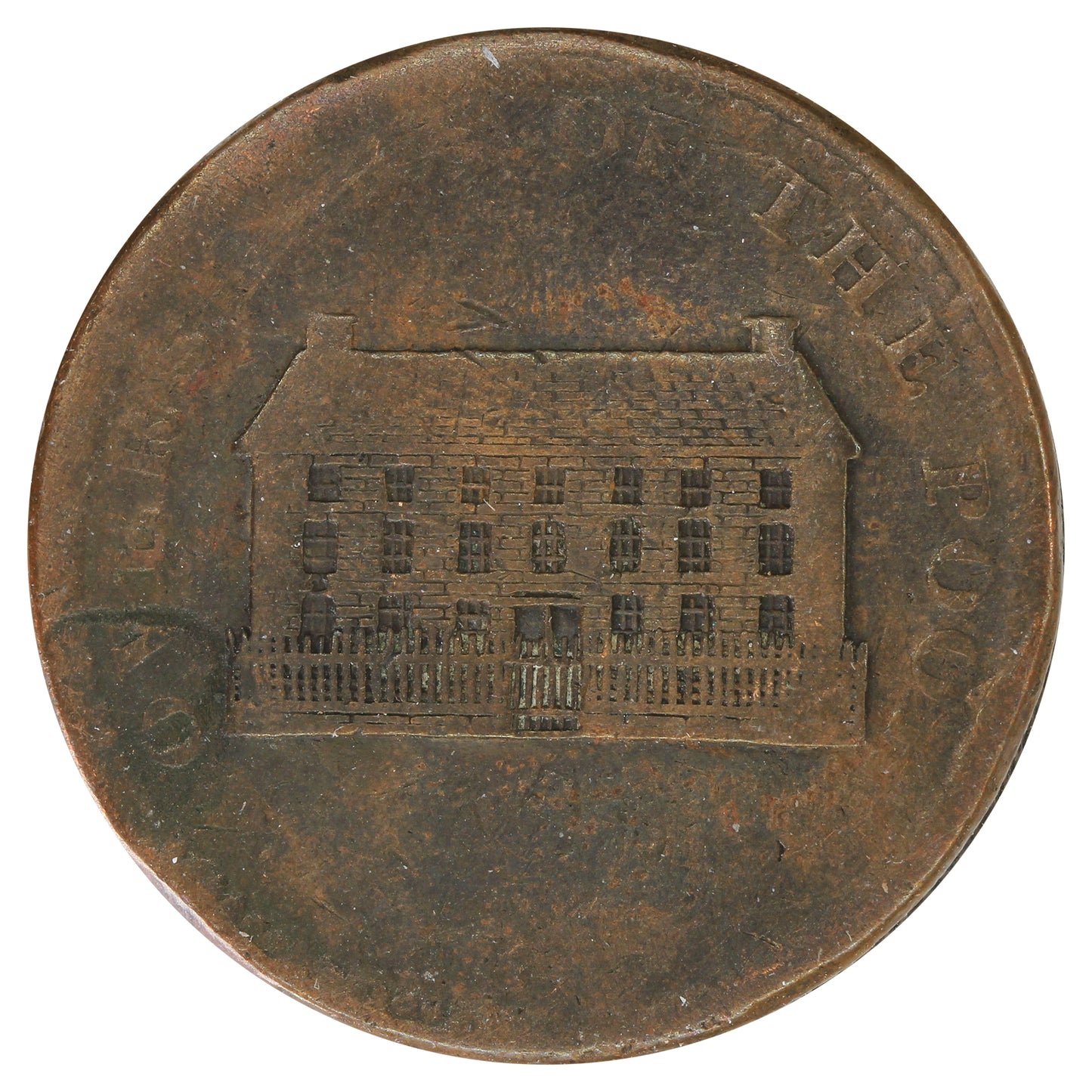 Great Britain 1813 Yorkshire-Sheffield/Workhouse Token G-VG (G6)
