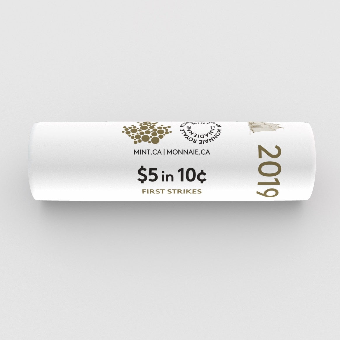 2019 Canada 10-cent Special Wrap Original Roll of 50pcs