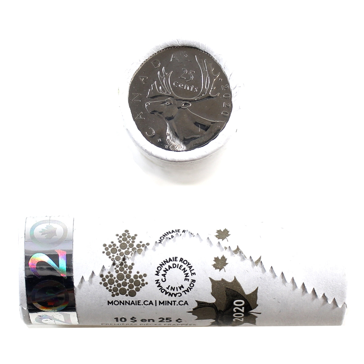 2020 Canada 25-cent Special Wrap Original Roll of 40pcs