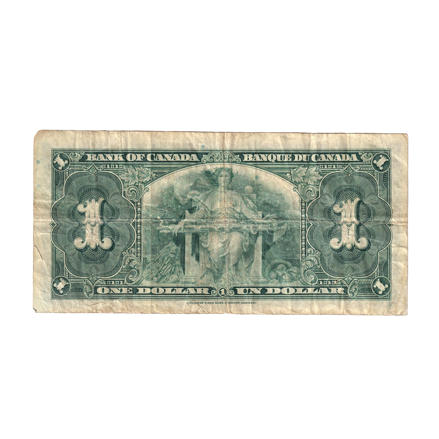 BC-21a 1937 Canada $1 Osborne-Towers, B/A, F18